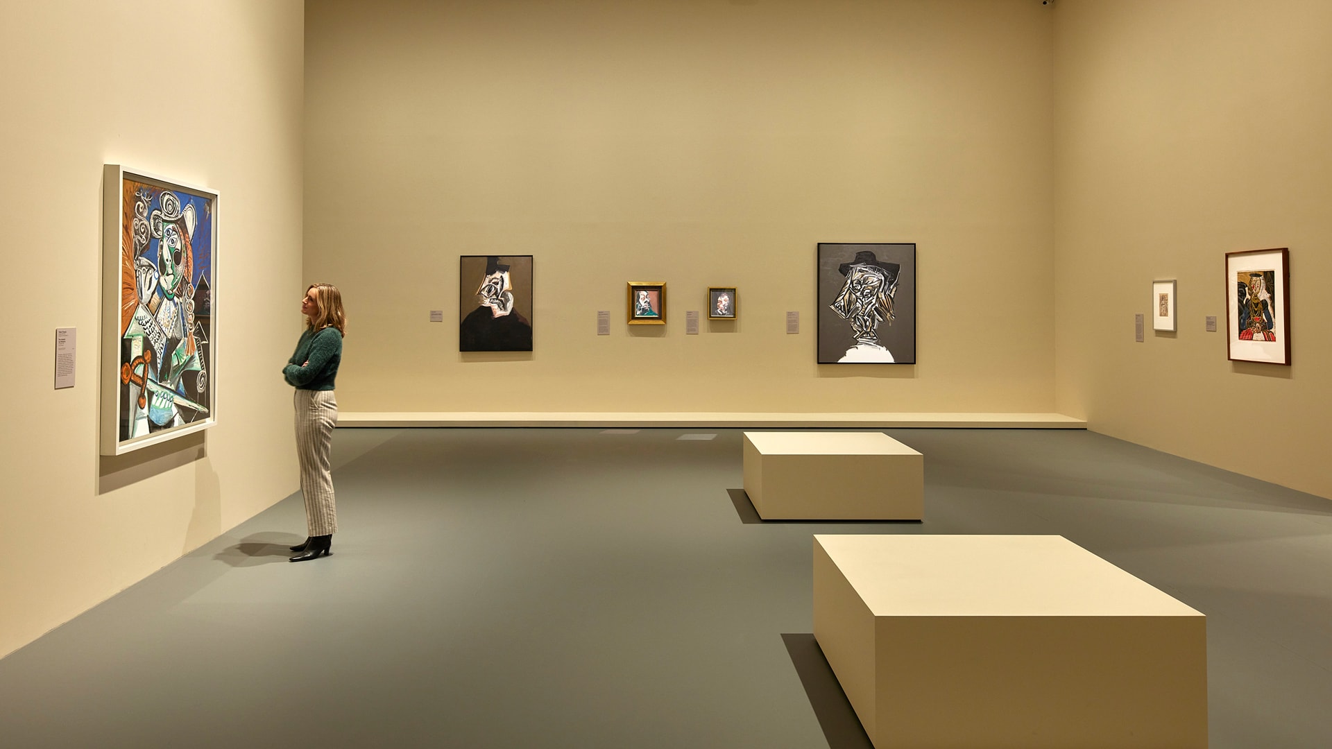 Installation view of <em>The Picasso Century</em> exhibition at NGV International